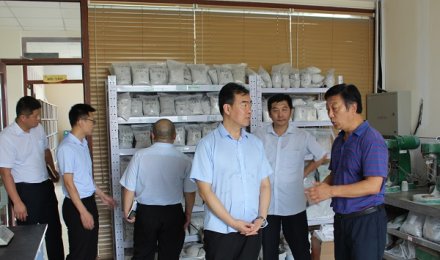 热烈欢迎中国铸造协会和青岛铸造协会领导莅临我司参观指导